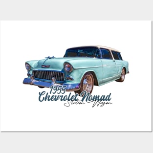 1955 Chevrolet Nomad Station Wagon Posters and Art